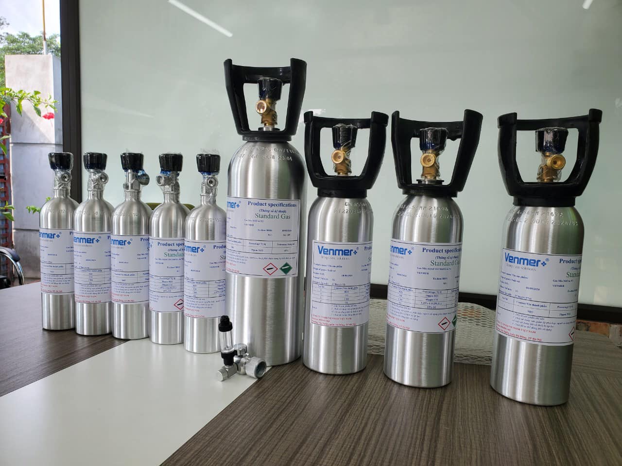 Khí trộn hỗn hợp mixed 3 khí Ar: 85.5%, CO2: 10%, O2: 4.5%