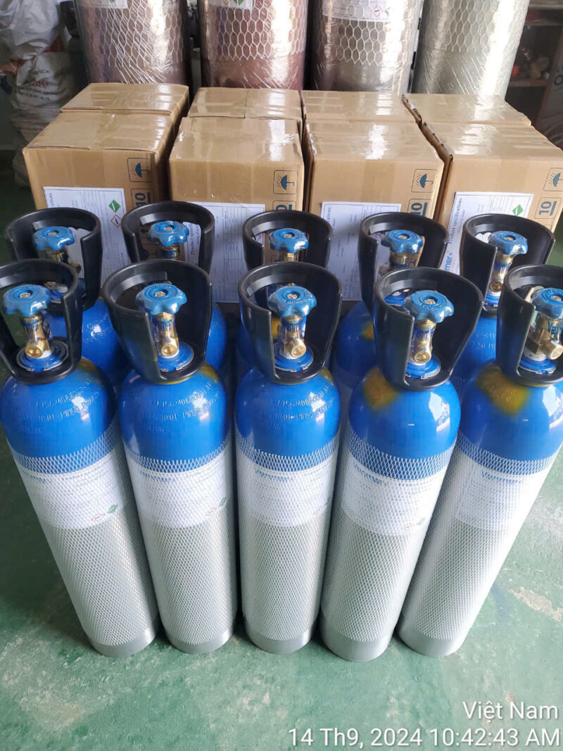 NO 1000ppm Balance N2: Khí Y Tế Điều Trị Giãn Tĩnh Mạch