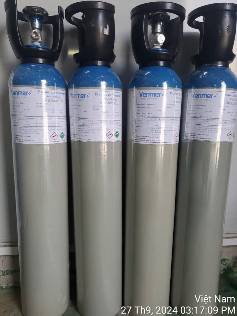 Khí hiệu chuẩn NH3: 1000ppm, balance N2