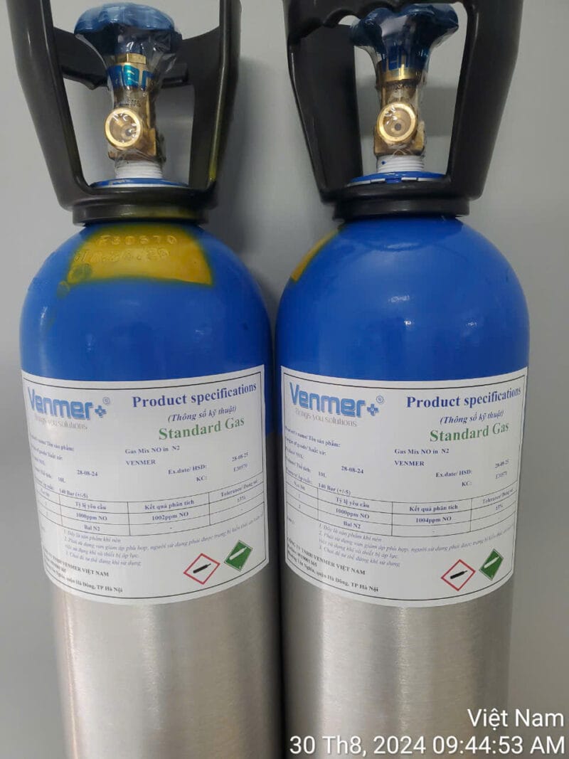 Khí hiệu chuẩn NH3: 1000ppm, balance N2