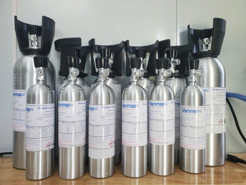 Khí hiệu chuẩn NH3: 1000ppm, balance N2